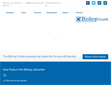 Tablet Screenshot of bishop-gmbh.com